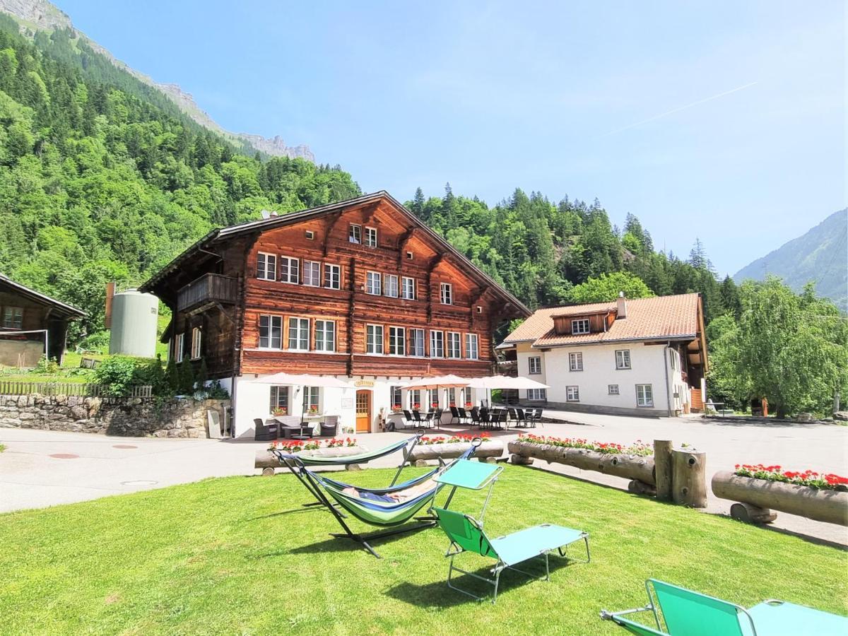Triftblick Bed and Breakfast Gadmen Eksteriør billede